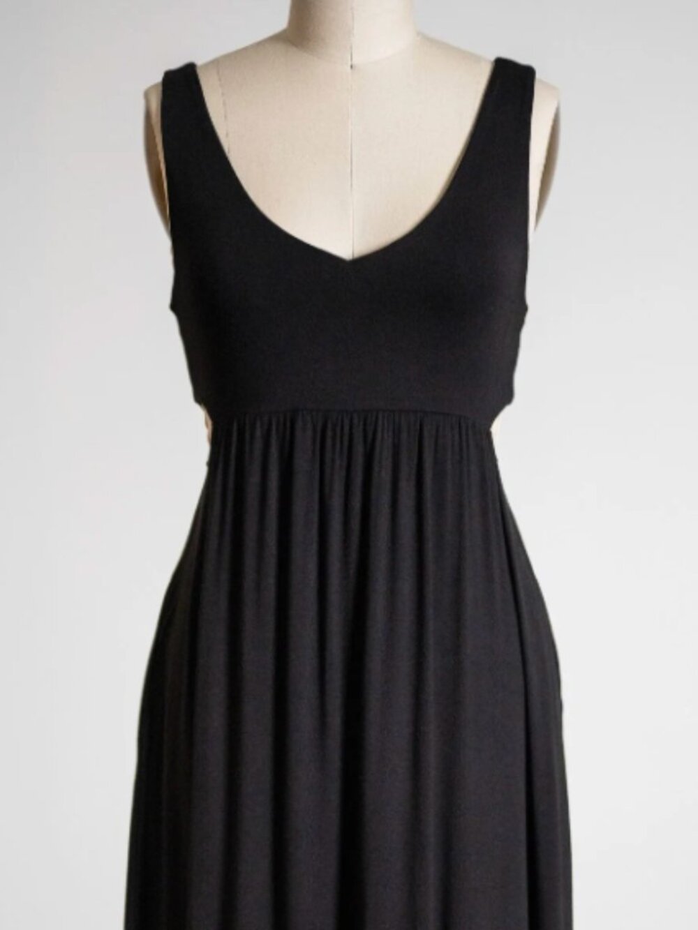 Final Touch side cut out modal dress NWOT